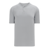 Athletic Knit Two Button Performance Baseball Jersey with Piping (BA1344)